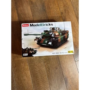 Sluban Model Bricks 2 in 1 Tank Building Block Set M38 B0839 766 PCS Ages 10 16 - Picture 1 of 8
