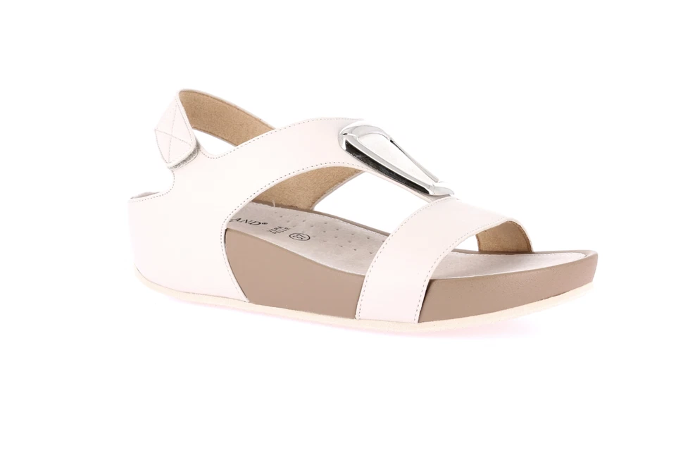 Sandali comfort donna Grunland modello Dira beige - Immagine 1 di 4