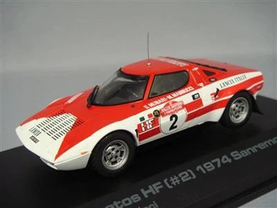 HPI HPI8073 1/43 LANCIA STRATOS HF Rallye Sanremo 1974 #2 S. Munari BELTEMPO - Photo 1/4