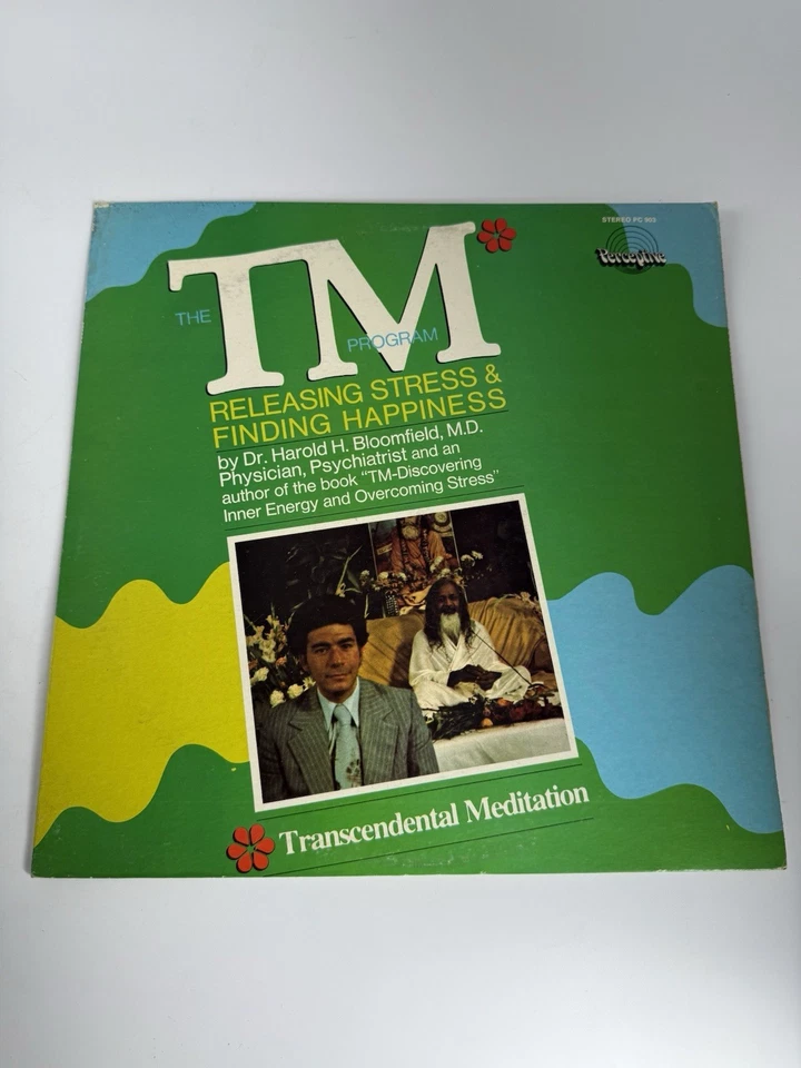Dr. Harold H. Bloomfield, M.D., The TM Program, PC 903, 1975, Meditation, NM Foto 1 de 4
