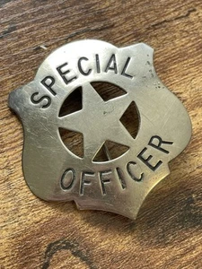 Vintage Obsolete Estate Special Officer Badge Cool Piece! - Picture 1 of 6