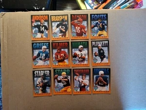 1995 Tombstone Pizza Classic Quarterback Serie 12 Karten Set guter Zustand  - Bild 1 von 23