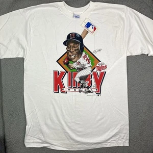 Vintage Kirby Puckett Salem Sportswear T-Shirt Minnesota Twins Never Worn Sz XL - Picture 1 of 9