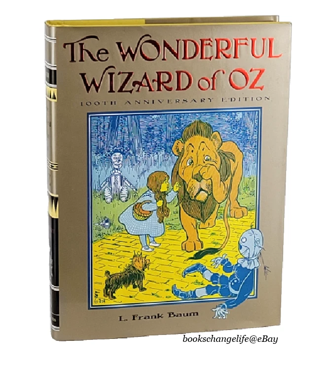 THE WONDERFUL WIZARD OF OZ 100th Anniversary Edition L. Frank Baum Deluxe ~NEW~