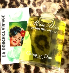 CHRISTIAN DIOR 1980s FACTICE DUMMY DISPLAY BOTTLE~ MISS DIOR PERFUME ~NEW~100 ml - Picture 1 of 9