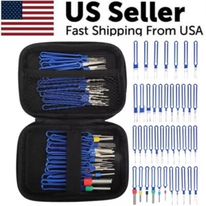 41x Pin Extractor Tool Terminal Ejector Connector Removal Kit w/ Protective Bag - Picture 1 of 8