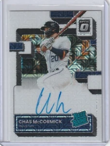 2022 Optic Chas McCormick WHITE MOJO PRIZM Autograph Auto Rookie Rc Astros 59/99 - Picture 1 of 2