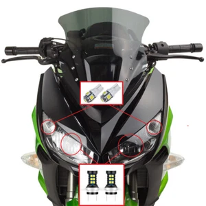 For Kawasaki Ninja 1000 z1000 z1000s KRT LED SET Headlight Pilot fits 2011-2016 - Picture 1 of 11