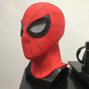 Spider-Man Far From Home Mask 3D Lenses PVC Spiderman Cosplay Halloween Props - Picture 1 of 5