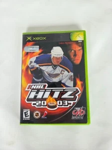 Juego Xbox NHL Hitz 2003 con estuche y cubierta manual Midway Sports Chris Pronger - Imagen 1 de 4
