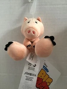 DISNEY Store HAMM ~ TINY BIG FEET MICRO PLUSH 3.5" H FROM TOY STORY NWT - Foto 1 di 8