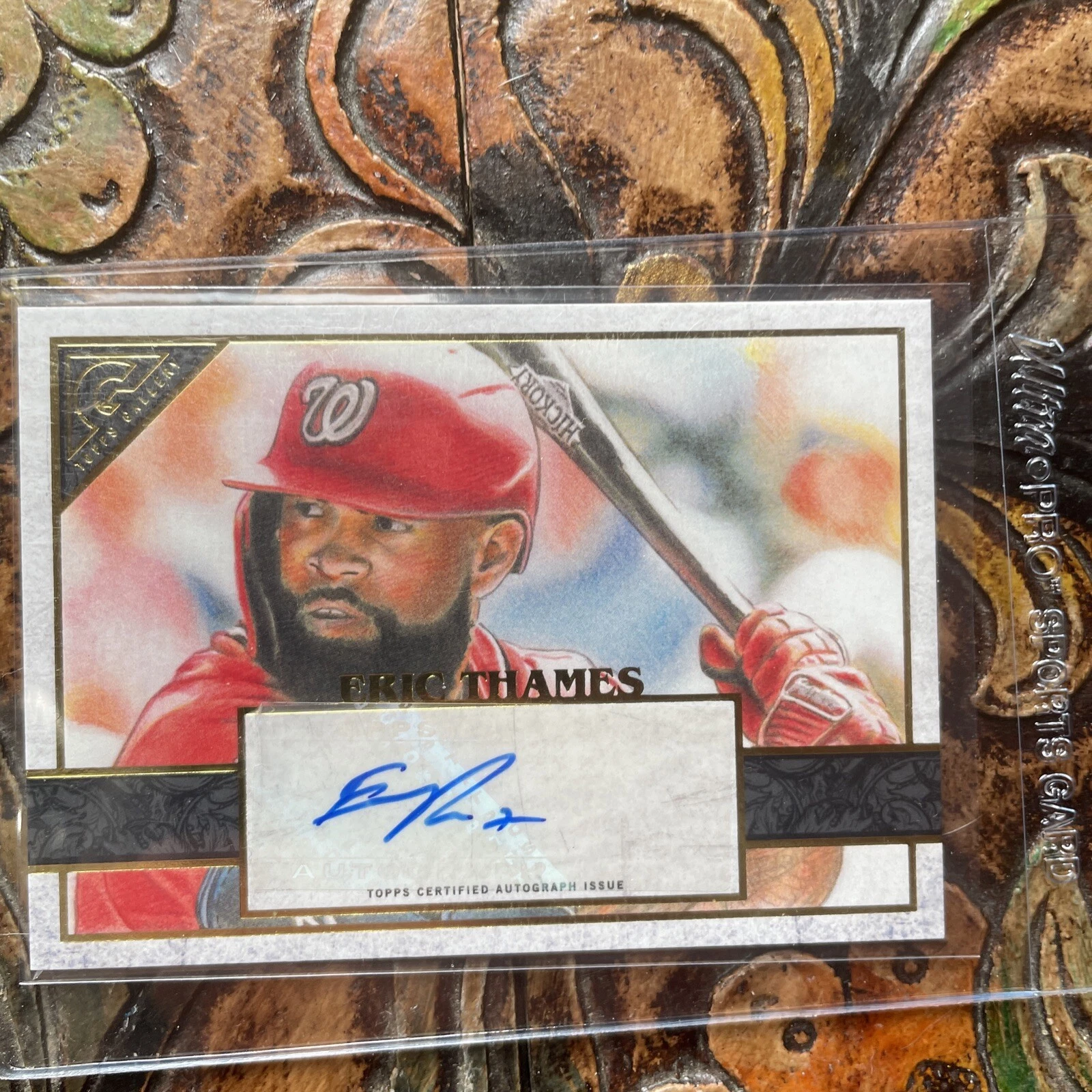 2020 Topps Gallery - Autographs #90 Eric Thames (AU)