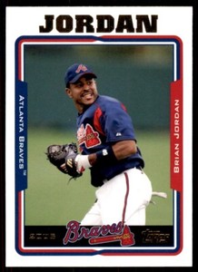 2005 Topps Brian Jordan Baseball Cards #557