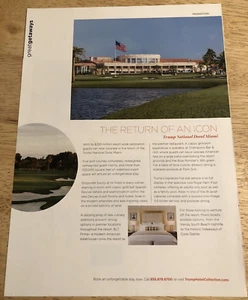 TRUMP NATIONAL DORAL MIAMI - Recorte de anuncios impresos en revistas - 1 página - Imagen 1 de 1