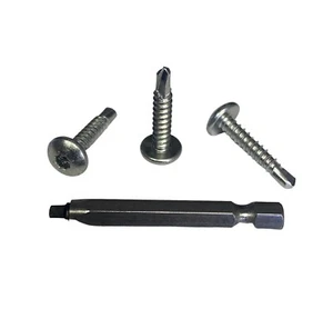 500 Pack 1" Inch Length ZINC Self Tapping Sheet Metal Screws Cargo Trailer - Picture 1 of 2