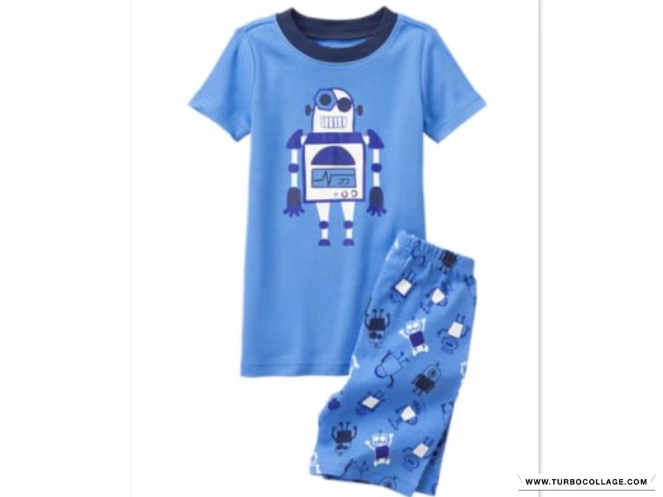 NUEVO GYMBOREE BOYS Robot Gimmies Pijama Set NUEVO CON ETIQUETAS tallas 4 5  Foto 1 de 1