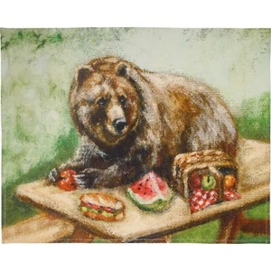 Primitives by Kathy Kitchen Towel - Bear Picnic - 454696 - Picture 1 of 3