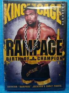 Rampage Birth of a Champion King of the Cage DVD Movie New UPC 787364796991 - Picture 1 of 5