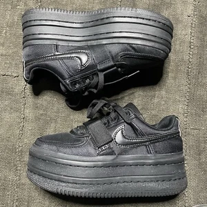 Nike Vandal 2K Platform A02868-003 Womens 6 Triple Black Sneakers Y2K Chunky - Picture 1 of 10