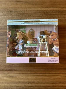 New Vintage 2000 Mattel Barbie Collectibles Goldilocks & the Three Bears #29605 - Picture 1 of 8