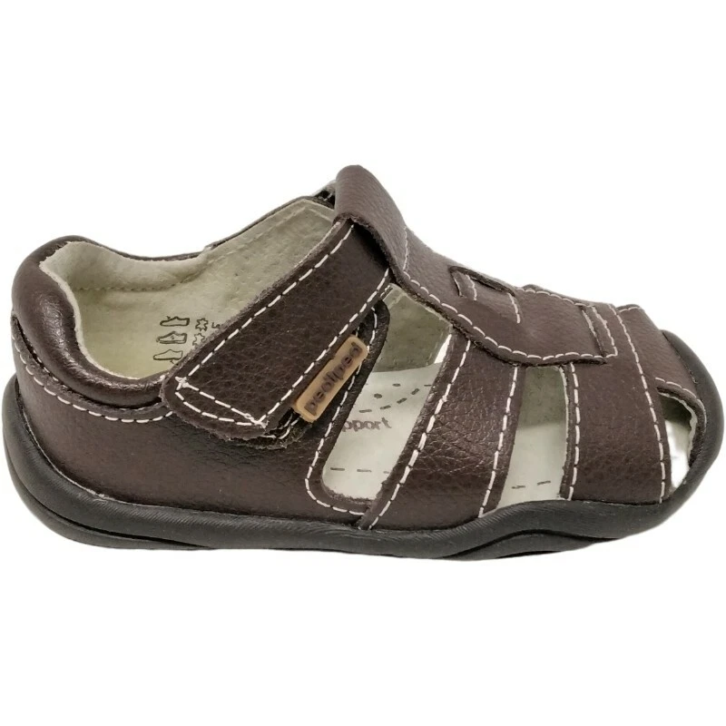 Pediped Sydney- Niño pequeño (varias tallas)- Sandalias informales-marrón chocolate-*nuevas* Foto 1 de 3