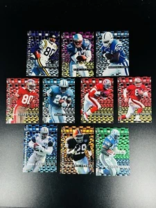 1995 Fleer 95 NFL Football Gridiron Leaders Complete Set Of 10 - RARE - Picture 1 of 6