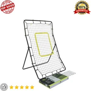 Baseball Rebounder Net Durable Multi-Sport Practice Folds Stability 36" X 55" - Picture 1 of 5