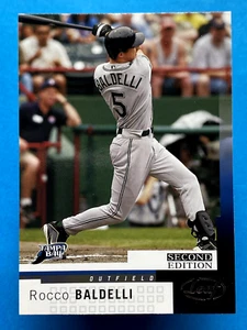 2004 Leaf Second Edition Rocco Baldelli #84 Tampa Bay Devil Rays - Bild 1 von 2