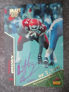 Anthony Brown #12 Signature Rookies American Football Trading Card (L1T) - Picture 1 of 2
