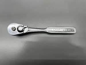 (f) VINTAGE CRAFTSMAN -V- 43784 3/8" DRIVE QR RATCHET JUST SVCD - EXC COND - USA - Picture 1 of 6