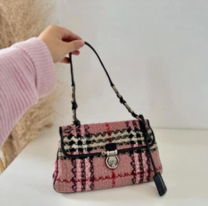 Vintage Burberry Iconic Pink Purse - Picture 1 of 3
