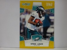 2008 Score Gold Zone /400 Greg Lewis #245