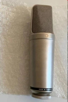 RODE NT1000 Condenser Microphone XLR Cardioid Vocal Instrument Mic Silver - Image 1 of 2