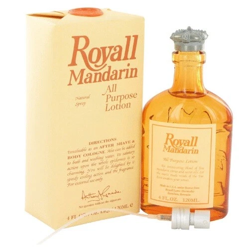Loción para después del afeitado Royall Mandarin de Royall Fragrances 4 oz para hombre nueva en caja Foto 1 de 1