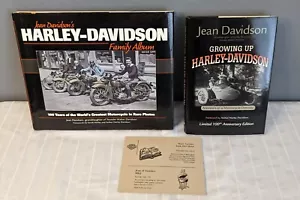 Jean Davidsons signierte Bücher: Aufwachsende Harley Davidson & Familienalbum - Bild 1 von 19