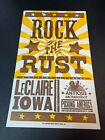 Rock the Rust Pickers mike and frank TV Stars HATCH SHOW PRINT ORIGINAL POSTER
