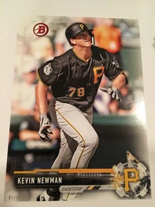 2017 Bowman Draft Jumbo 5x7 Kevin Newman Pirates BD137 #'d 04/49 - Picture 1 of 1
