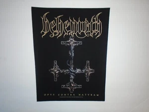 BEHEMOTH OPVS CONTRA NATVRAM PRINTED BACK PATCH - Picture 1 of 1