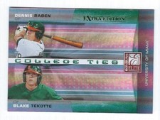 2008 Donruss Elite Extra Edition College Ties Rookie insert #/1500 - you pick RC