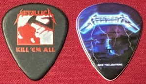 2 Metallica Kill Em All & Ride The Lightning Promo Guitar Picks RSD 2016 - Picture 1 of 2