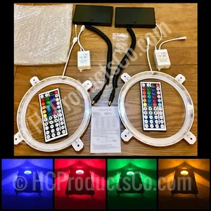 Remote Control Cornhole Lights with 20 Color and Motion Options - Picture 1 of 12