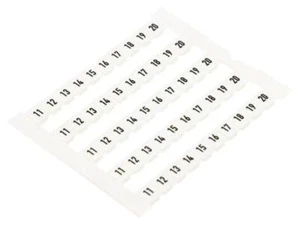 50X 0523060011 DEK 5 FWZ 11-20 Marcador Blanco B: 5mm Marcas 11-20 hori - Imagen 1 de 1