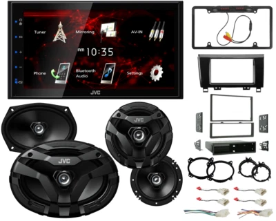PUT BRAND HERE JVC KW-M180BT Stereo + Speakers/Camera Kit for 2007-2013 Toyota Tundra
