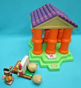 LITTLE TIKES BC BUILDERS TEMPEL DER ZERSTÖRUNG & HÖHLE DUDE SPIELSET -- G-15 - Bild 1 von 4