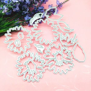 Metal Cutting Dies Stencil DIY Flower Leaf Scrapbooking Card Embossing Craft F - Picture 1 of 4
