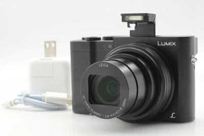 [N MINT] Panasonic Lumix DMC-TX1 DMC TX1 Compact Digital Camera Black From JAPAN - Image 1 of 4