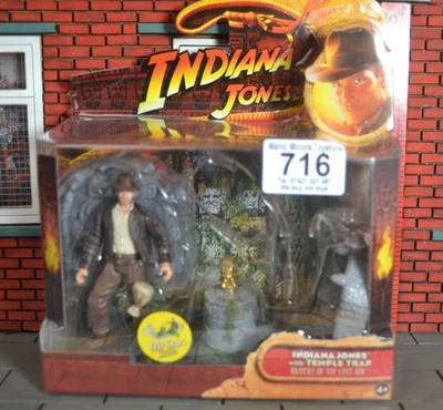 Indiana Jones Hasbro Action Figure - Indiana Jones - Temple Trap - #716 - Image 1 of 2