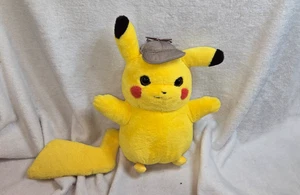 Detective Pikachu Plush Pokemon 16”  - Picture 1 of 3
