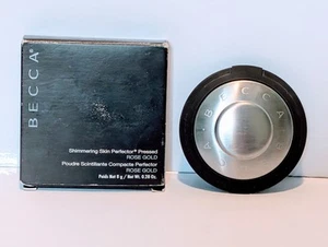 BECCA Shimmering Skin Perfector Pressed Rose Gold 0.28oz Brand New Full size - Picture 1 of 5