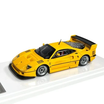 Modellino Auto Tecnomodel 1/43 Ferrari F40 LM 1996 Press Version Giallo Moden... - Immagine 1 di 4